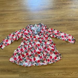 Matilda Jane Make Believe Mistletoe Magic Tunic